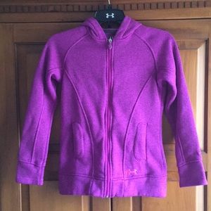 Girls UA zip up hoodie
